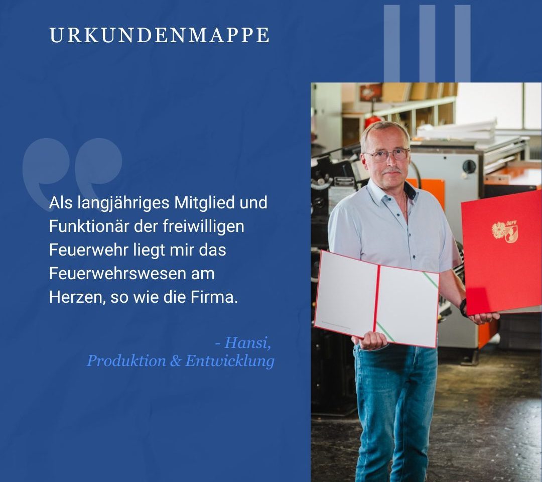 Produkthighlight: Urkundenmappen